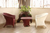 Plastic lounge set